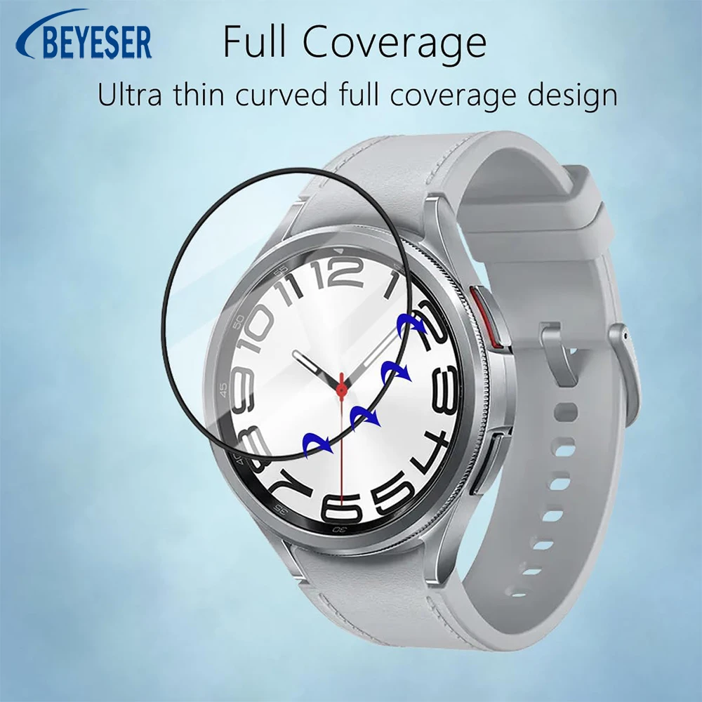 

1/3/5Pcs Screen Film For Samsung Galaxy Watch 6 Classic 43/47mm Smart Watch HD Anti-scratch 3D Composite Film Protect Accessori