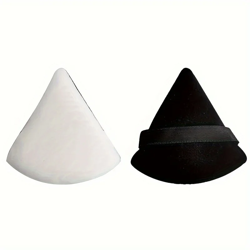 Dual-Use Blenders for Loose Powder & Body Contour | Detail Application for Under-Eye & Corners, Latex-Free All Skin Types