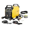 3-in-1 Multiprocess Welder 225A Mig/Lift Tig/Stick Welder Dual Voltage 110/220V Gas/Gasless Synergic Function Auto Compensation 1