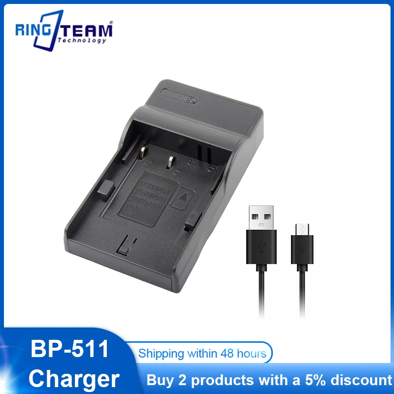 

CB-5L CG-560 CG-570 CG-580 USB Charger for Canon BP-508 BP-511 BP-511A BP-512 BP-514 BP-522 BP-535 Camera Battery