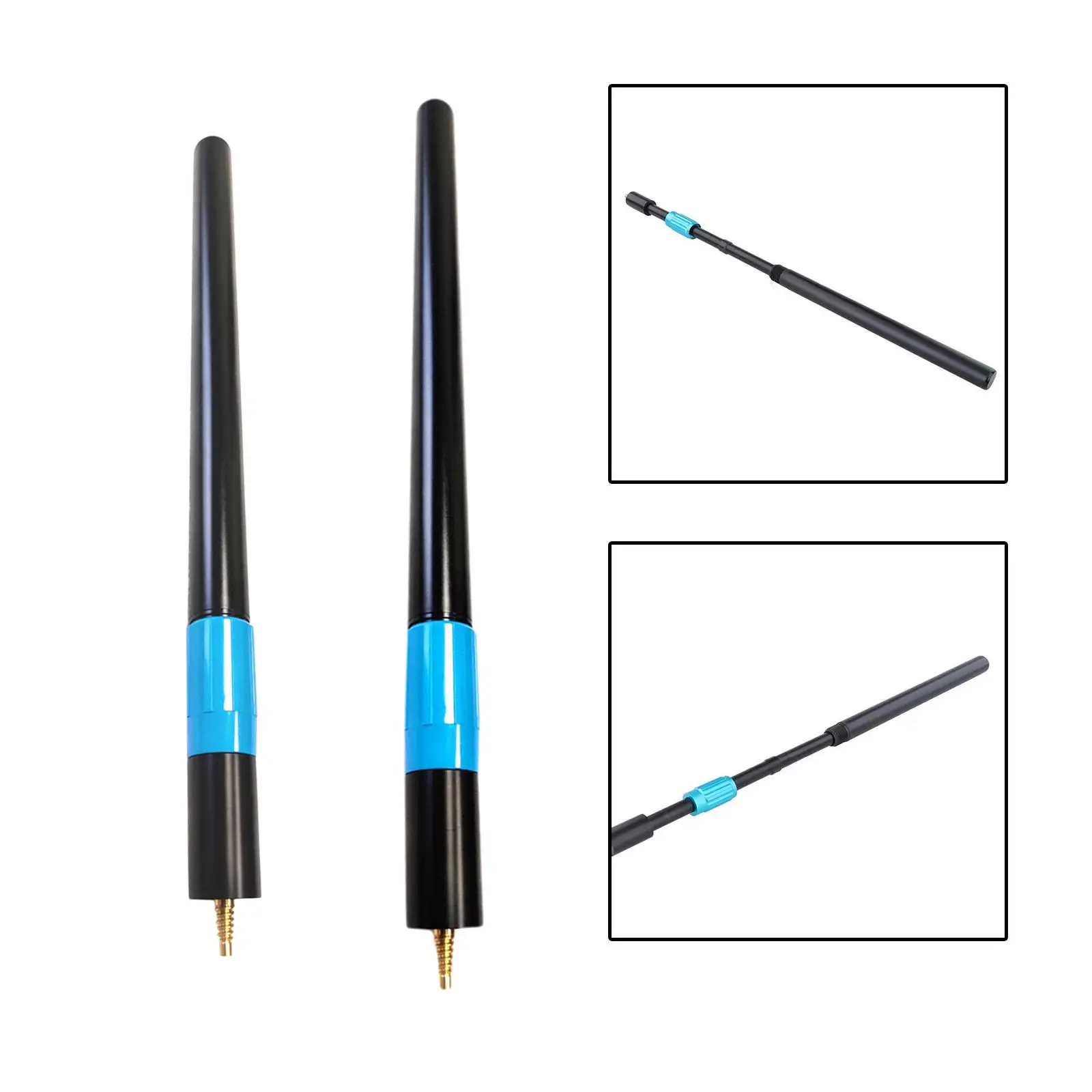 Snooker Pool Cue Extension, Professional High Strength Training Tool Lightweight Telescopic Billiard Cue Extension Accessory