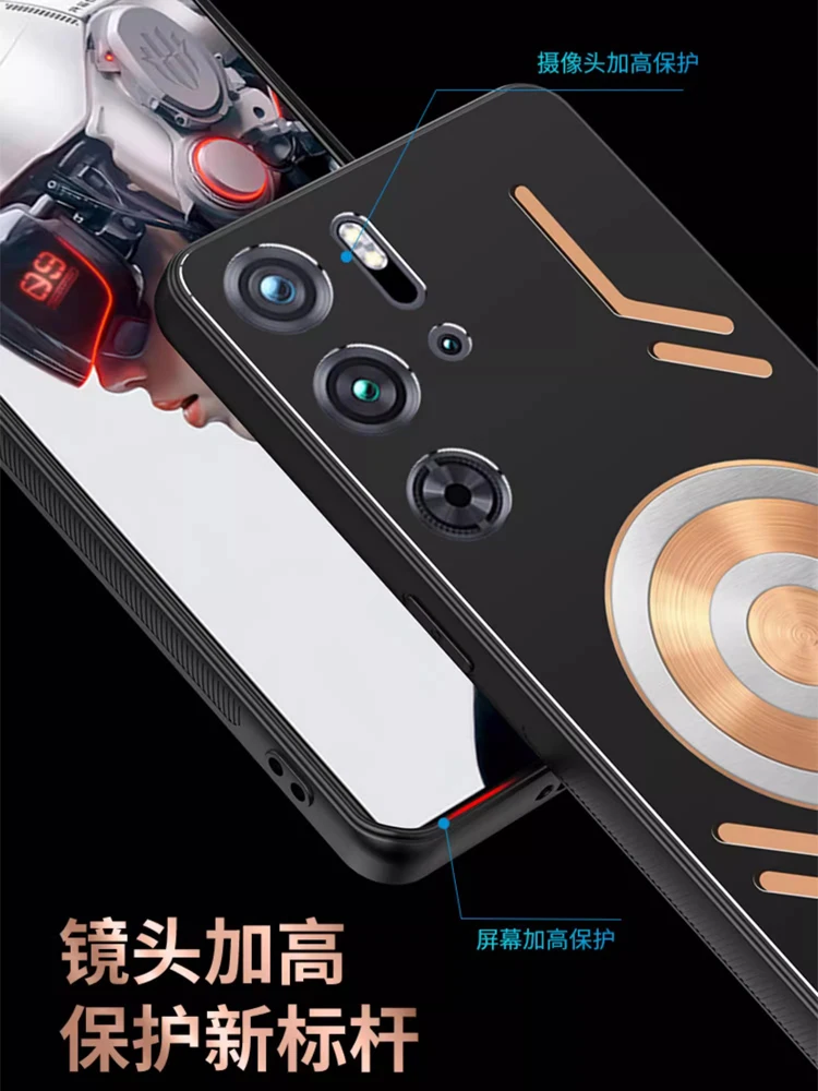 Graphene-Infused Aluminum Cooling Case with Red Copper Heat Dissipation