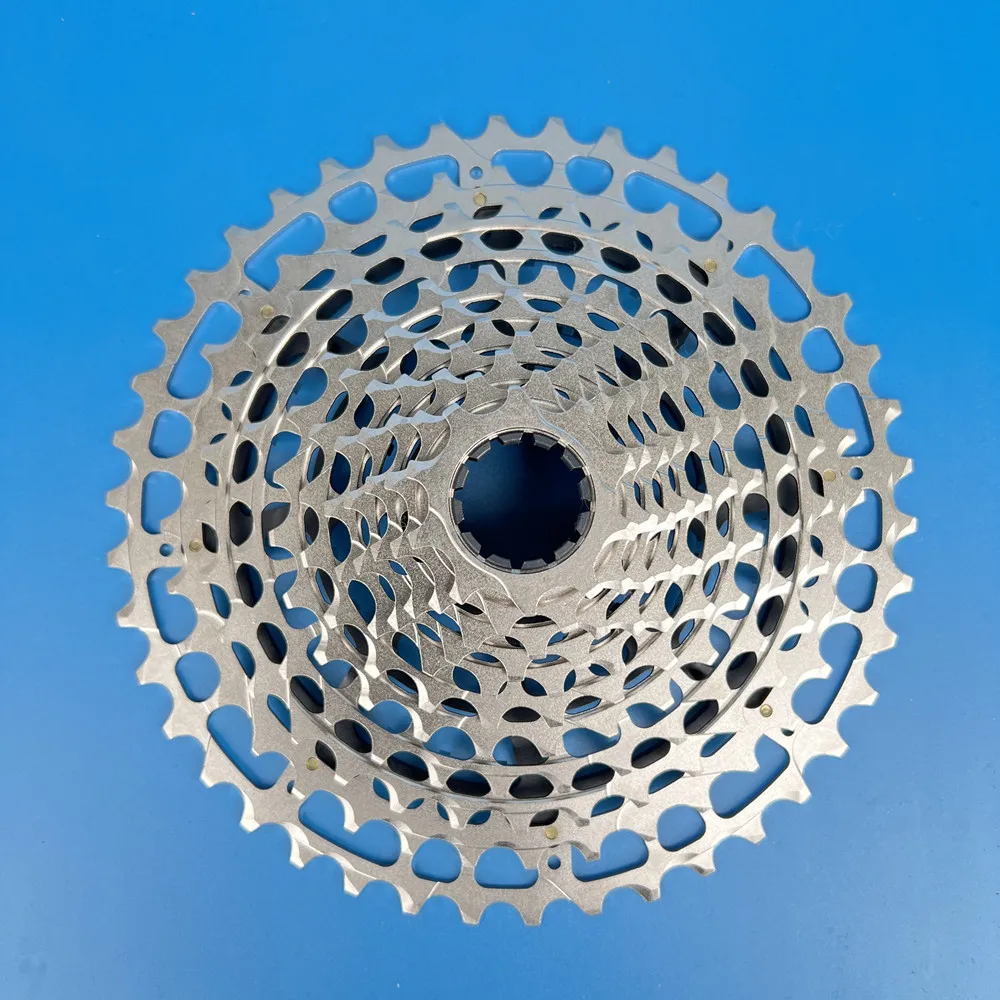 Cassette Vélo VTT 11 Vitesses 10-42T Pour SRAM XD - Chaîne Roue Libre, Aluminium/acier, Neuve