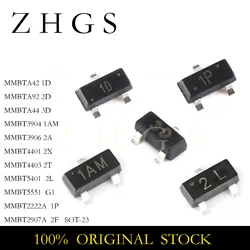 100PCS Assorted Bipolar Transistors Set (MMBT3904 1AM)