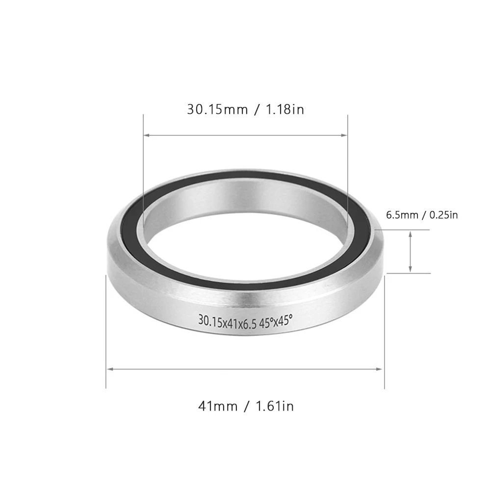 Bicycle Ball Bearing Bike Headset Bearings MTB Road Bicycle Headset Bearing 41/41.8/51/52mm MTB Steering Bearings Bike Accessories Cycling Repair Parts 1/3/5PCS