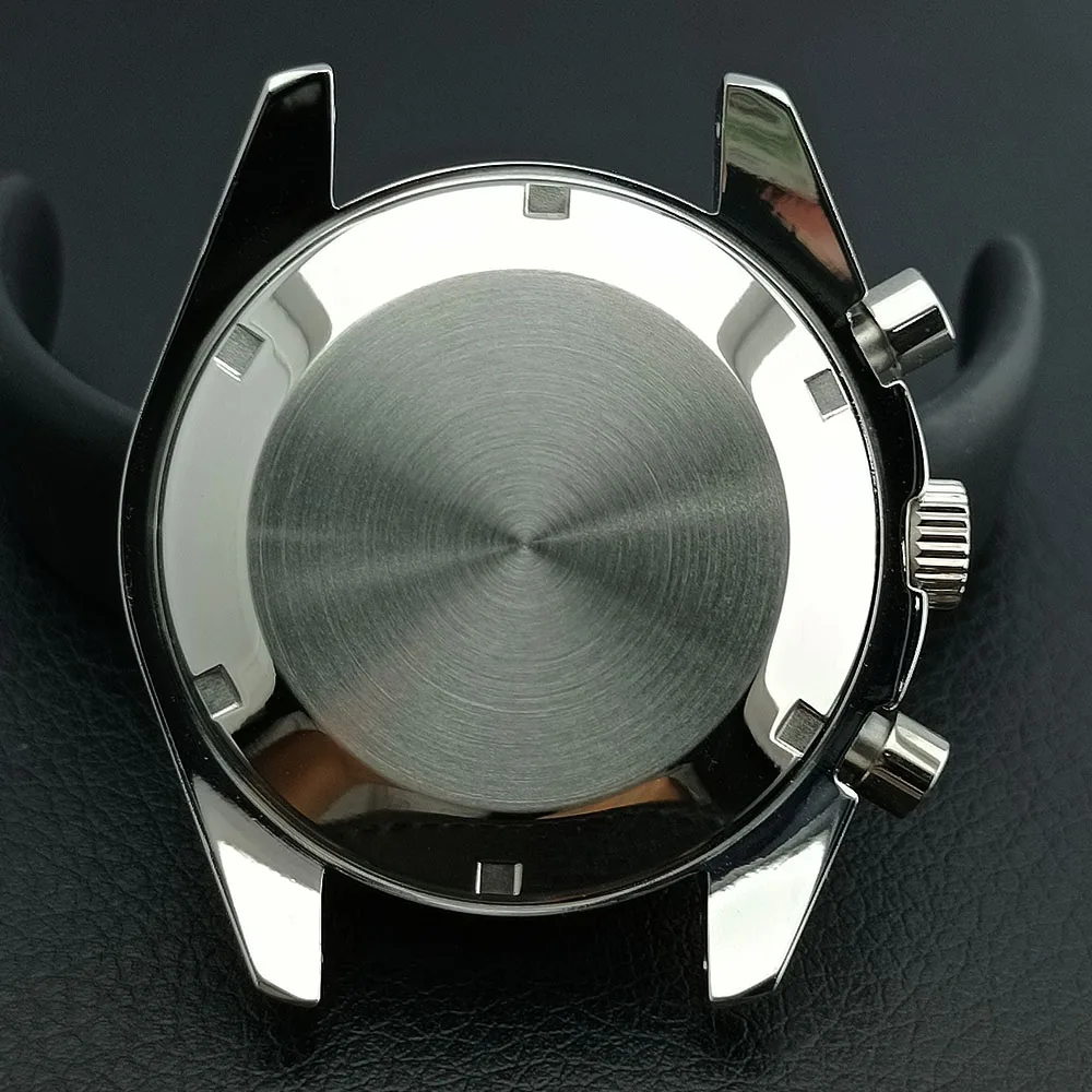 Elegant Silver/Black Metal Watch Case with Quartz Movement Compatibility and 32.5mm Dial - Ideal