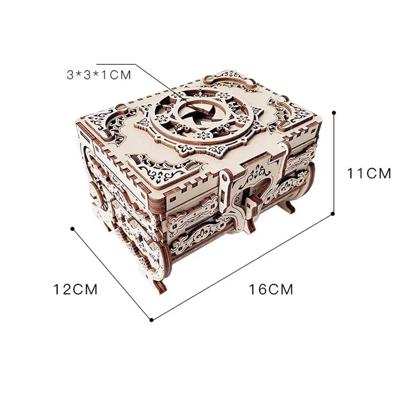 Montagem de Quebra-Cabeça Montar Modelo de Cérebro E Madeira D Villa  Montada Brinquedo para Kit Quebra-Cabeça Diy Presente Quebra-Cabeças Adulto