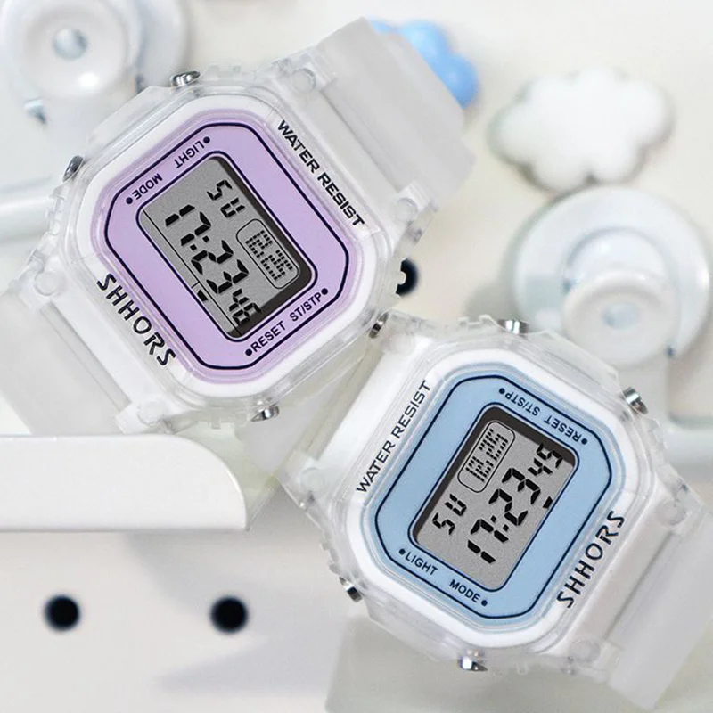 

Luminous Sports Watch Waterproof Multifunctional Electronic Watch For Women Children Universal Digital Display Wristwatches