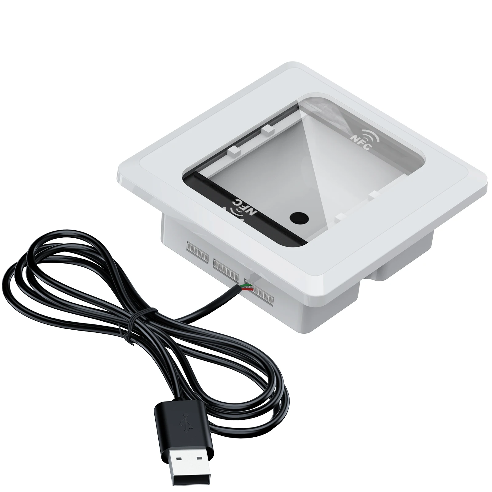 RZ-390 Mini Barcode Scanner Module 2D White With NFC