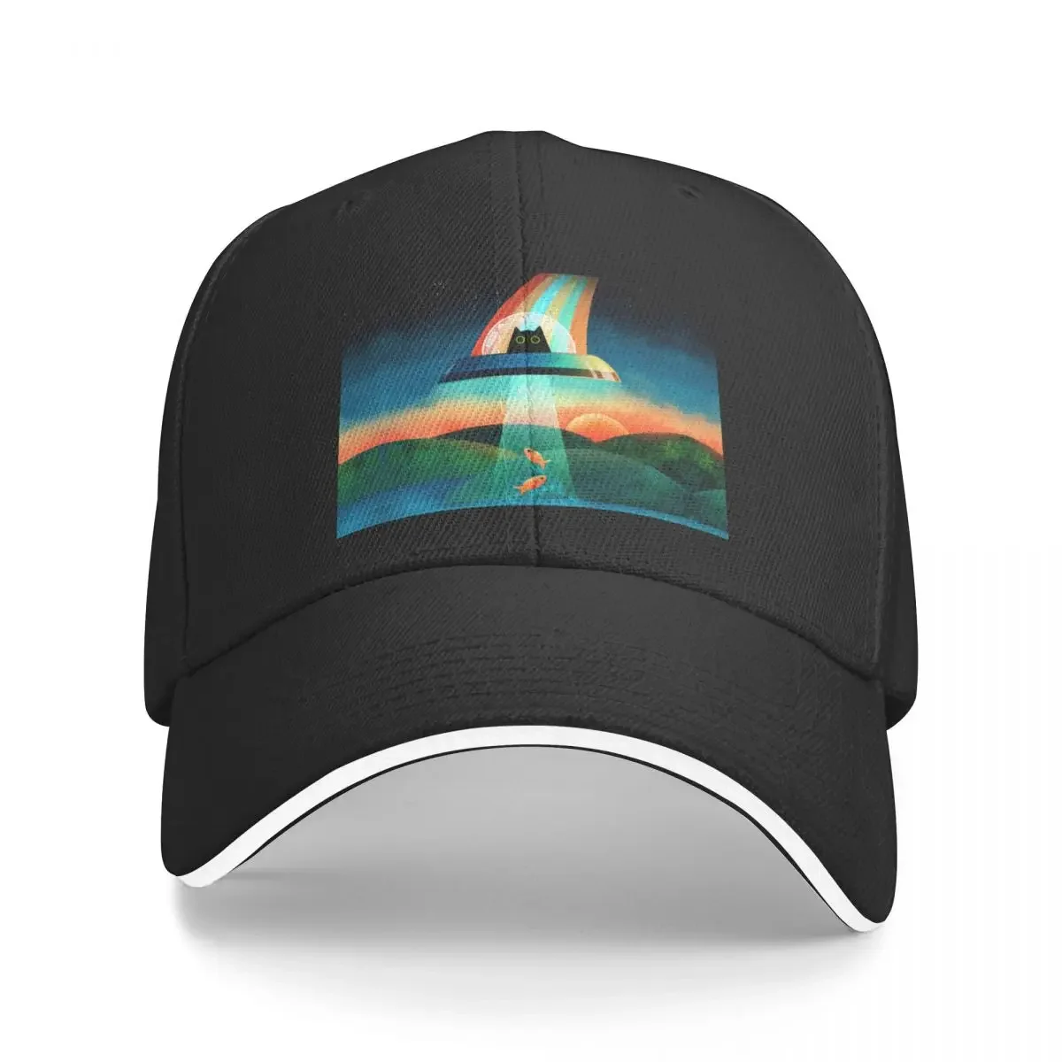 The Purrfect AlienCap Baseball Cap fishing hat anime women's winter hats 2022 Men's