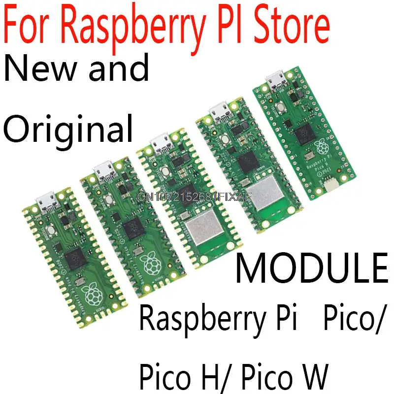 Originale Raspberry Pi Pico O Pico W Con Scheda Di Sviluppo Wifi Wireless, Pico O Pico H Con Testa Pin, Supporto Microppython/C ++