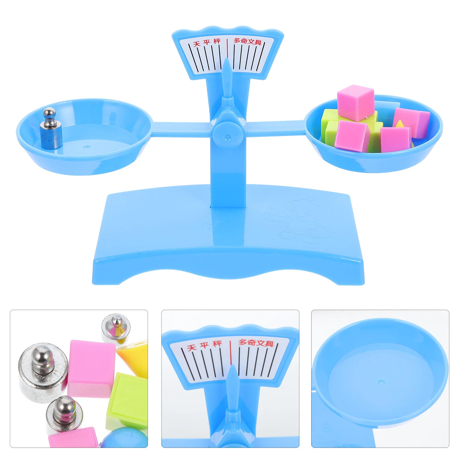 

Pallet Balance Scale Children Toys Puzzle Number Learning Game Math Weighing Measurement Balancing Kits Kid's Creative Lever