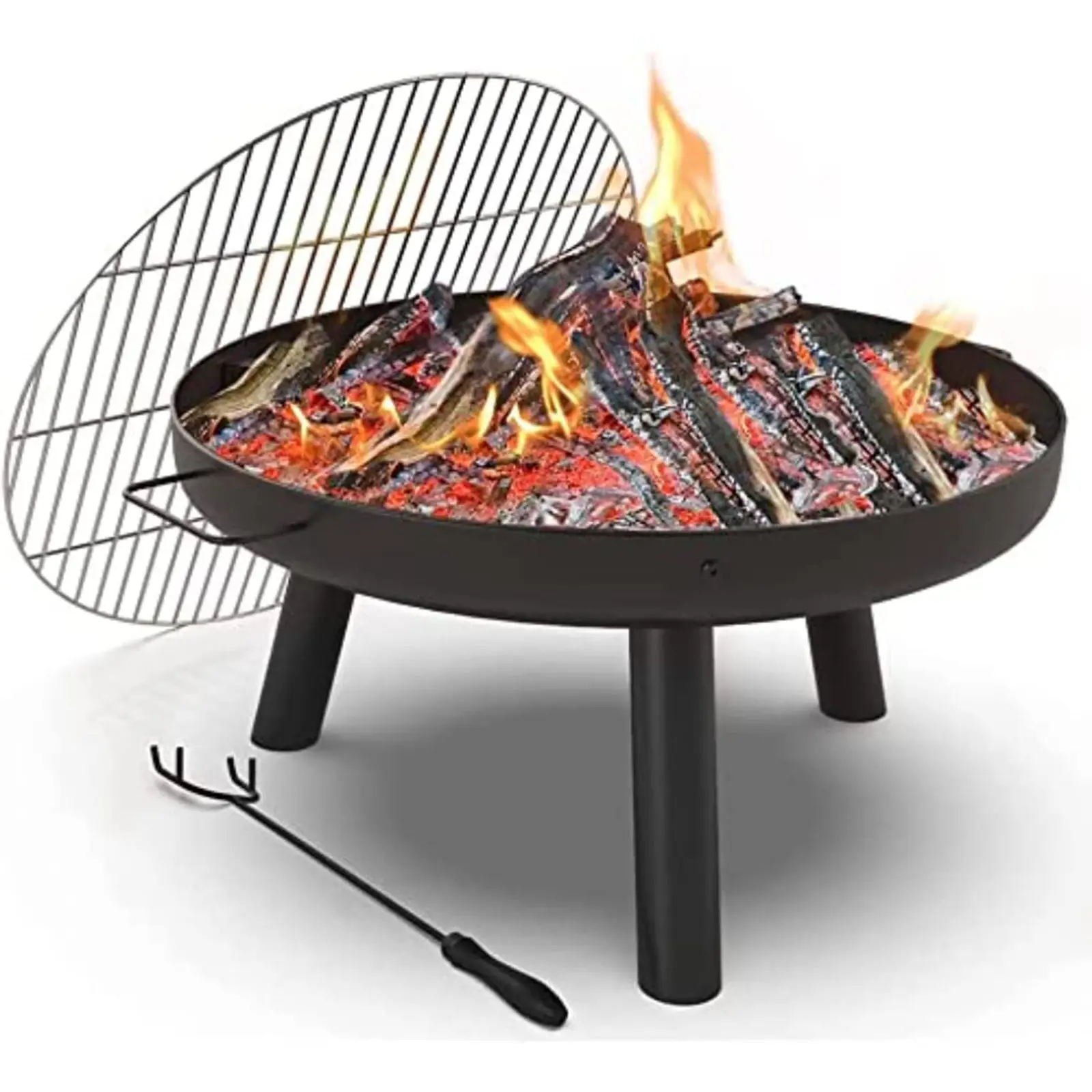 Simple Cast Iron Outdoor Wood-fired Oven Outdoor Heating Carbon Oven