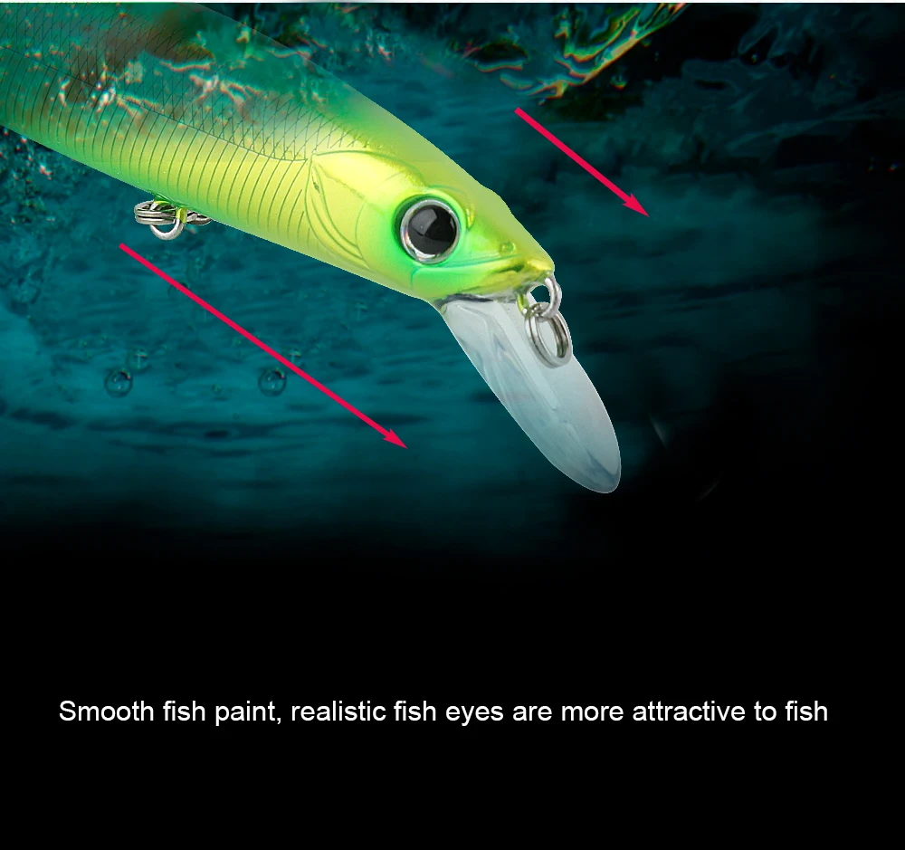 Description Picture 5 of itemFJORD 89mm 8.5g Fishing Lure Swimbait Surface Killer Top Walkers Novelty Lure 2024 Suspending Baits Catch Fishing Tools Articles