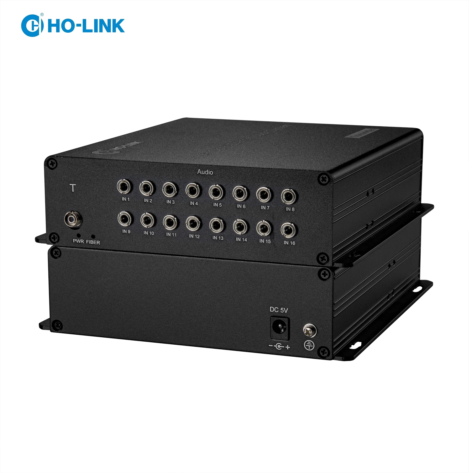 16 channel forward 3.5mm stereo audio,single fiber single mode 3.5mm Audio Fiber Optic Converter