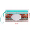 Plastic Wet Wipe Pouch Wipes Holder Case Flip Cover Snap-Strap Reusable Refillable Wet Wipe Bag Home Storage Tissue Box 6