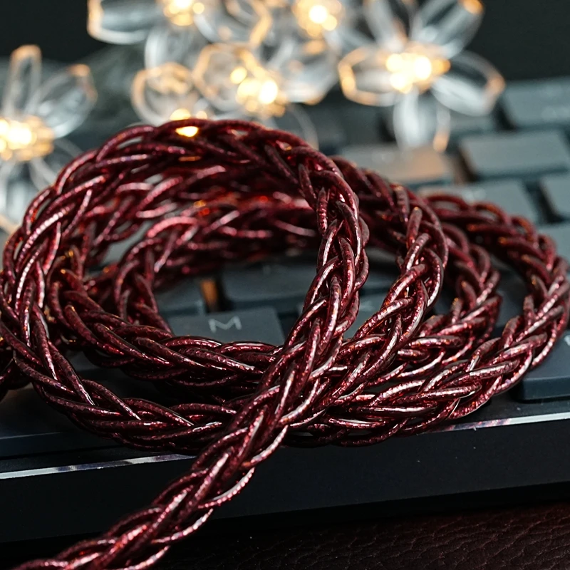 Zisin-フラッグシップマルチ要素hifiイヤホンアップケーブル、bravy f1