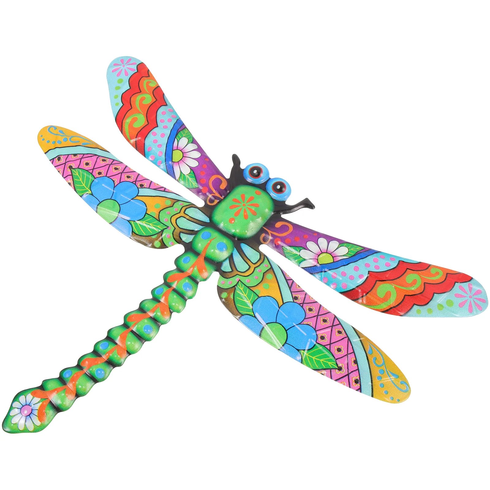 

Dragonfly Wall Decoration Home Metal Craft Patio Fence Gifts Housewarming Garden Outdoor The