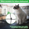 Balcony Netting for Pets Anti-Fall Mesh Cat Safety Fence for Patio Pet Guard Netting for Balcony Stairs Doorway Window Gate Deck 2