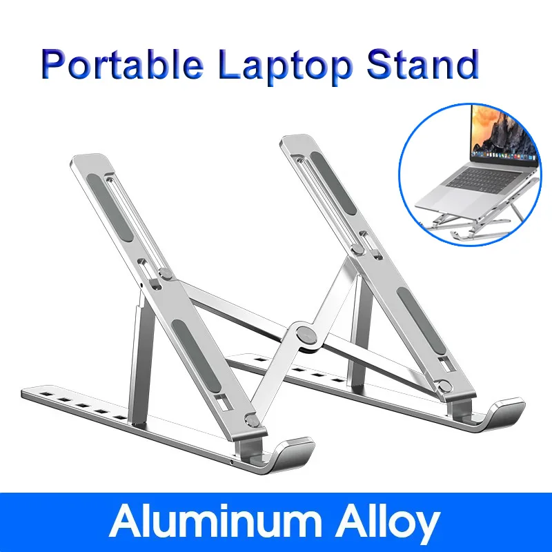 

Portable Laptop Stand Aluminum Notebook Docking Station Computer Bracket for Macbook Computer Accessories Foldable Laptop Holder