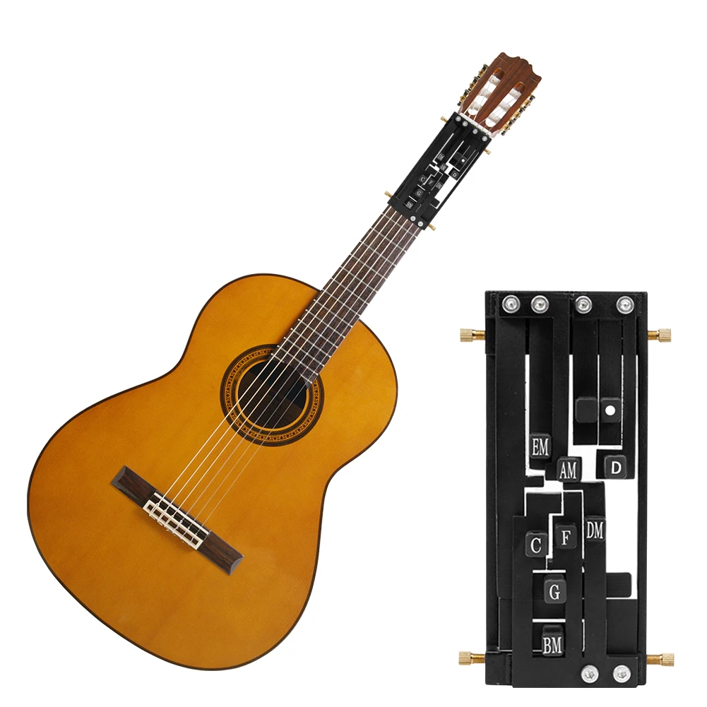 Guitar Chord Presser Guitar Chord Trainer Guitar Aid Chord Tool Guitar Aid Chords Trainer Guitar Accessories for Beginners