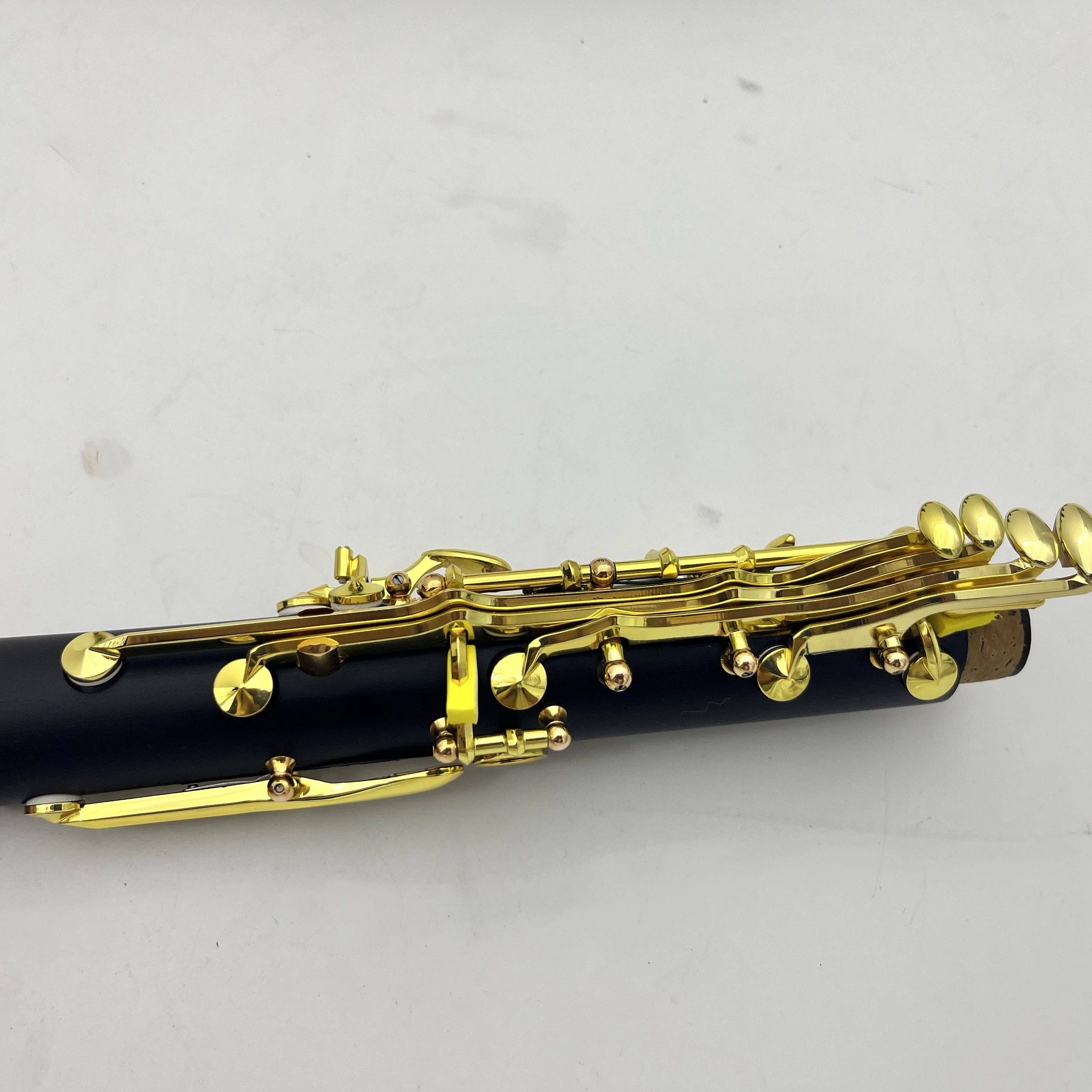 Real Picture Clarinet Bb Tune Bakelite Wood 17 Keys Professional Musical Instrument With Case