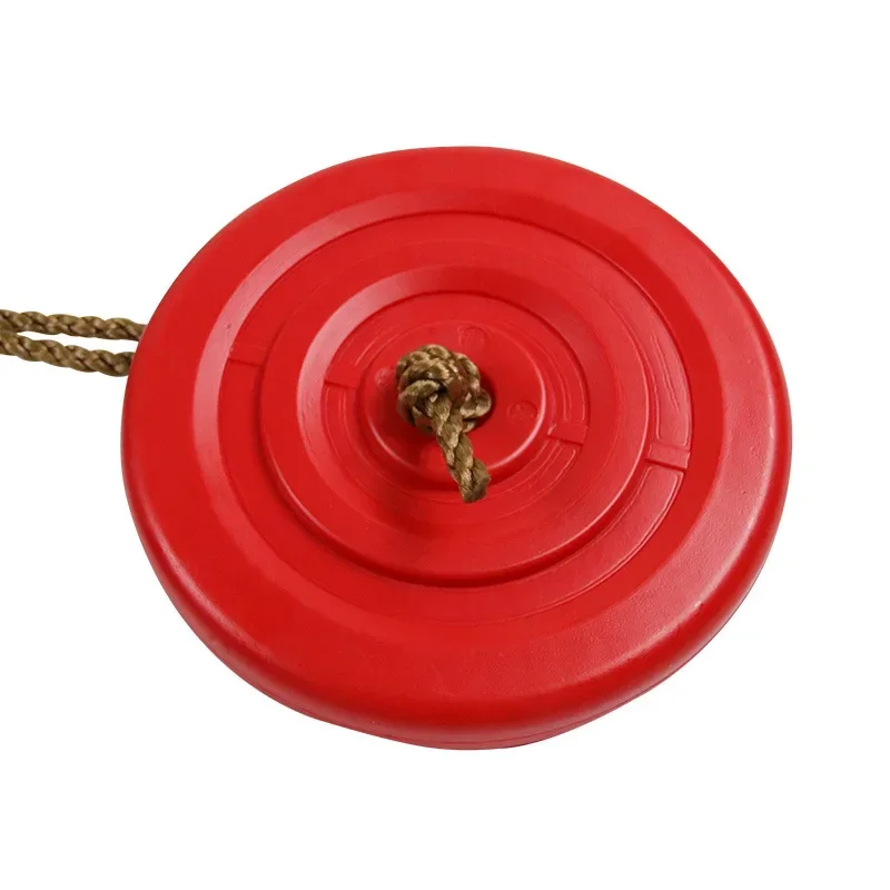 Children's Disc Swing Kid Indoor and Outdoor Sports Red Blue Thickened Octagonal Petal Swing Hanging Swing Toys Rocking Chair 3