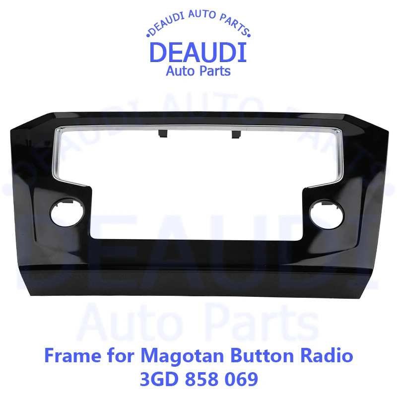 

3GD858069 Zeroclearance 8 inch MIB 3 CD box trim Radio frame panel CD Plates For VW Magotan Passat B8 2018 Black 3GD 858 069