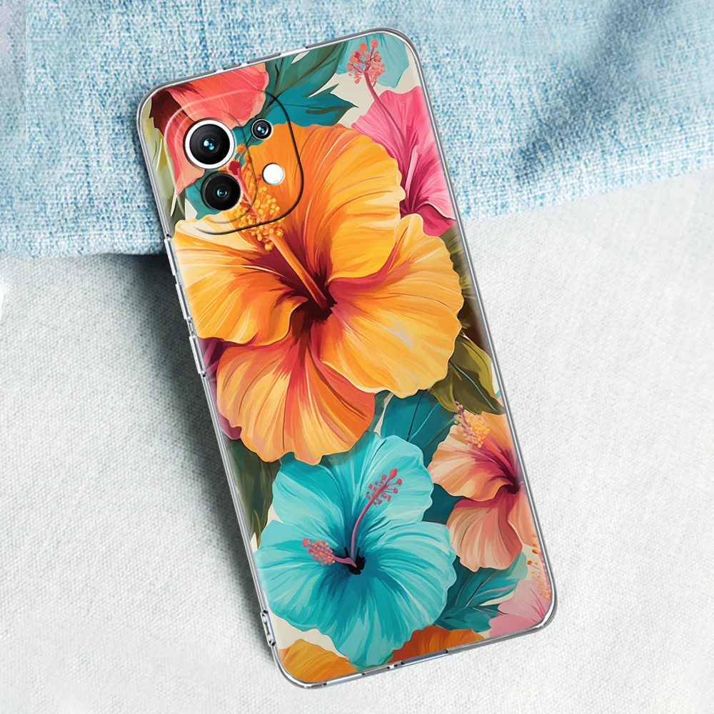 Colorful Summer Flower Phone Case Cover