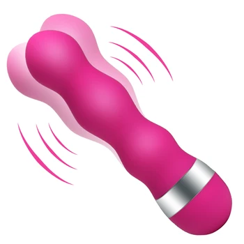 Dildo Vibrator G-Spot Vibrating AV Massage Wand Erotic Toy Female Masturbation Multi Speed Viubrating Anal Plug 1