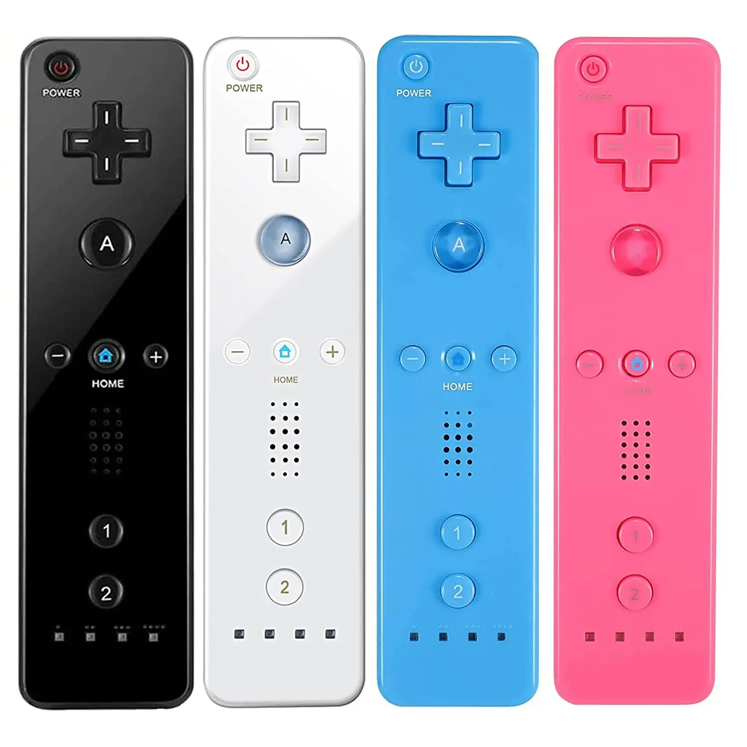 Sostituzione Del Controller Per Nintendo Wii/Wii U Joystick 2 In 1 Gamepad Remoto Wireless Integrato In Movimento A 3 Assi Plus Con Custodia