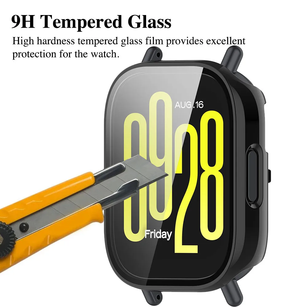 Tempered Glass Protective Bumper Cover