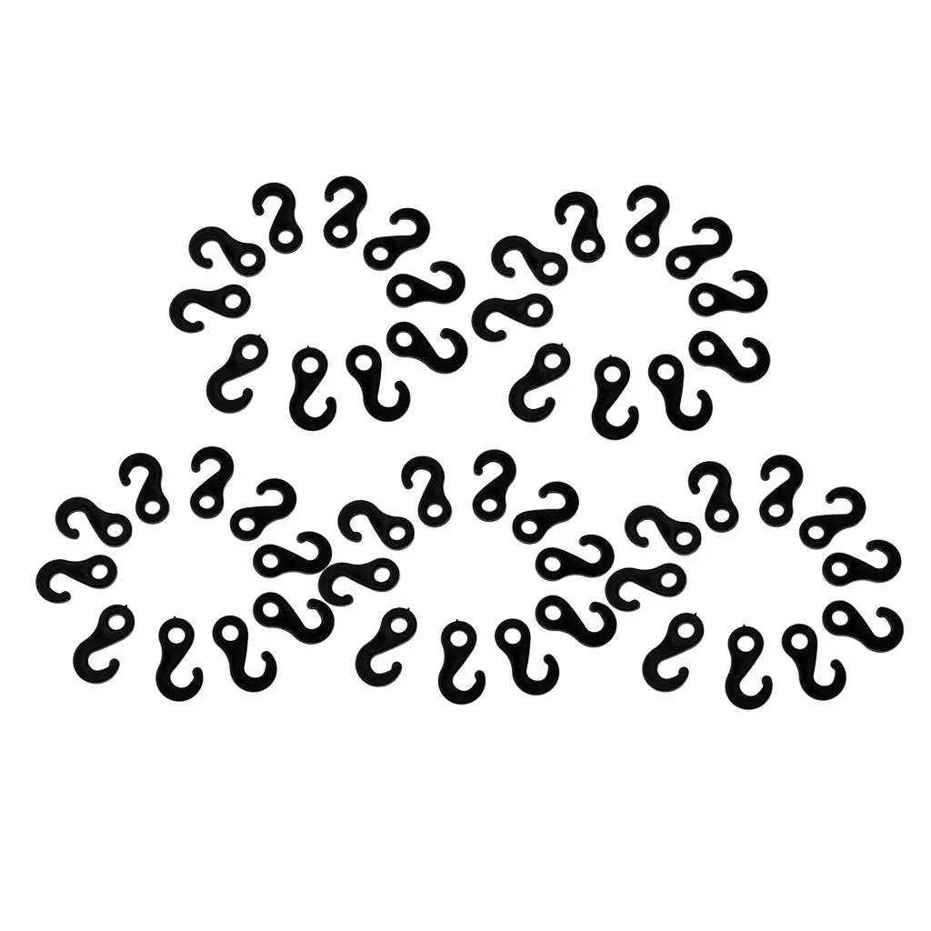 

50 шт., пластиковый ударный крючок для палатки