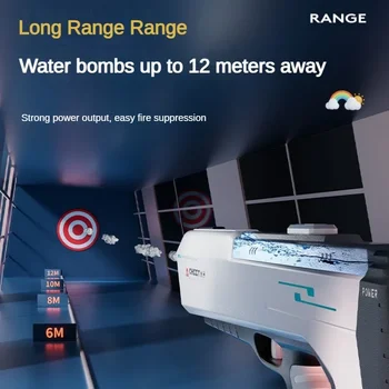 Automatically Water High Pressure Electric Water Gun Toys for Kids Summer Outdoor Pool Fight Games Children Water Toys Gift 5