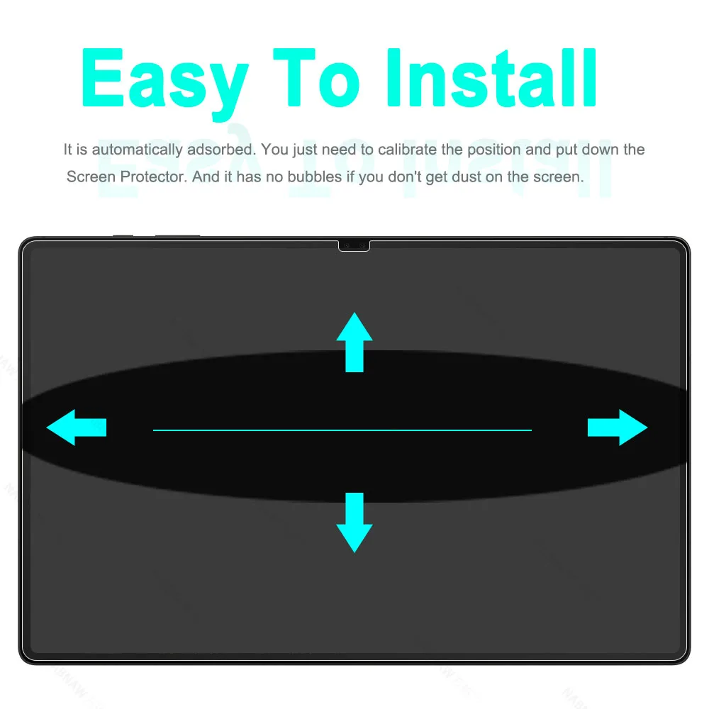 Premium Oleophobic HD Scratch Resistant Tempered Glass Screen Protector (2-Pack)