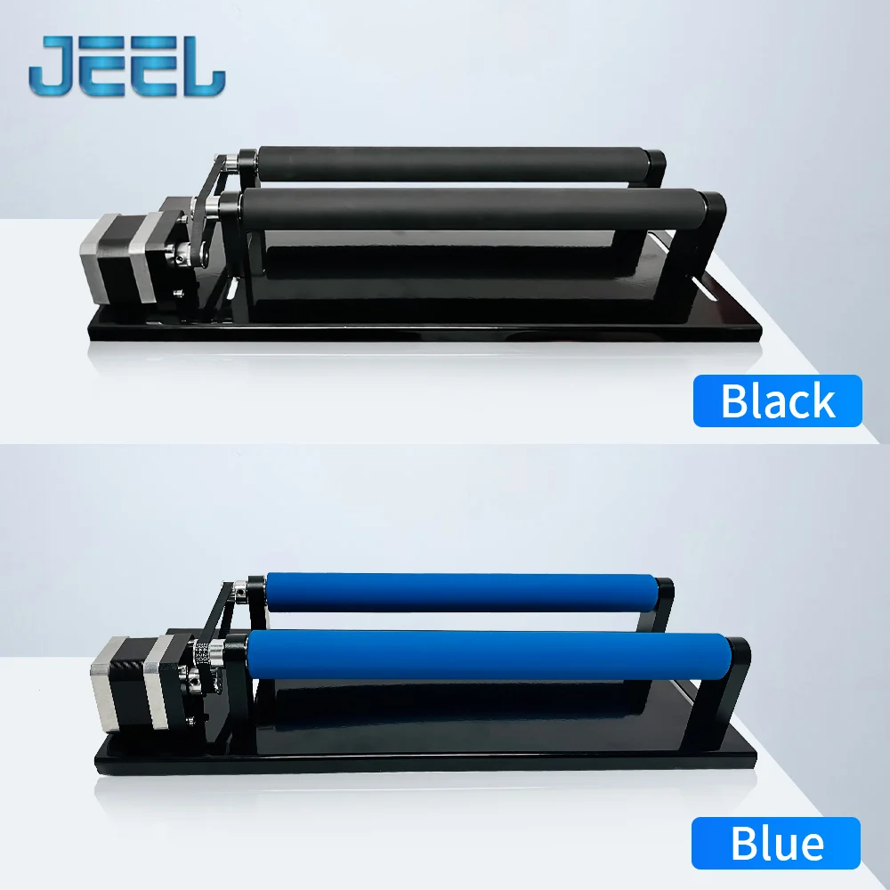 CNC Laser Rotary Roller Laser Engraver Y-axis Roller 360&deg; Rotating for 10-100mm Engraving Diameter for Cylindrical Cans Objects