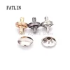 10Sets Double-sided rivet thin strong magnetic handbag snap buttons diy Accessories Wallet buckle Clothes button 10mm 6