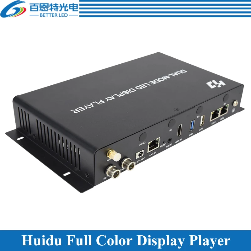 

Huidu HD-A4L A5L с WiFi и асинхронным двойным режимом, полноцветный дисплей, мультимедийный плеер