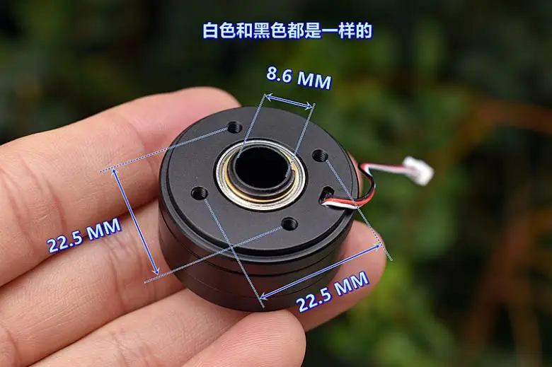 Brushless Gimbal Motor Hollow Shaft 2804 PTZ Motor 3S 320KV Hand Held Camera Selfie Stick Aircraft Electric Brushless Motor