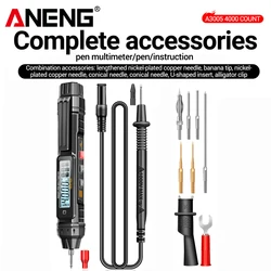 Enhanced Digital Multimeter Pen Type with Non-Contact Voltage and Ohm Diode Testing Capabilities (A3005 PRO)