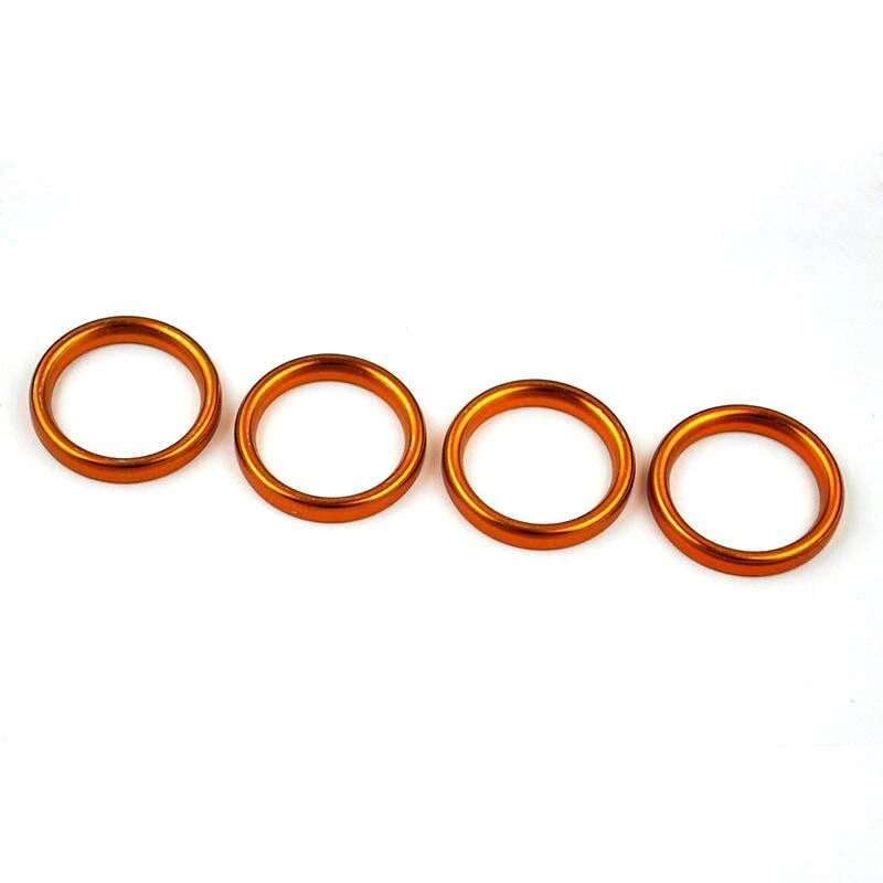 4Pcs Motorcycle Exhaust Gasket For Suzuki GN125E GSF600S Bandit 600