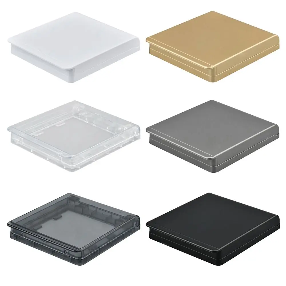Wall-mounted switch protective cover self-adhesive 86 type protection socket plastic electric plug cover bathroom socket protective cover