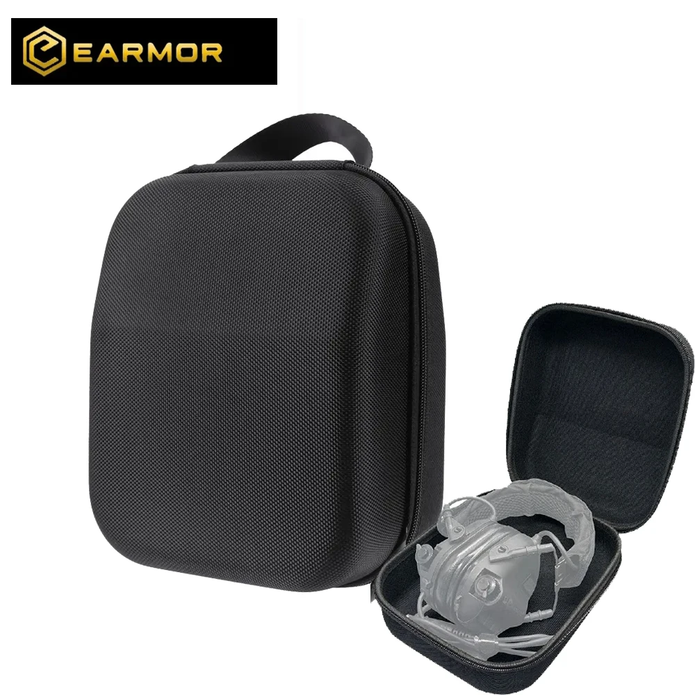EARMOR Tactical Headphone Hard Storage Case, Portable Lightweight Headphone Case, Waterproof M31, M32, M31H, M32H Headphones