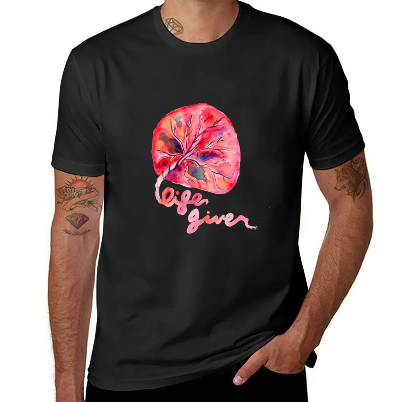 Placenta - Life Giver T-Shirt tees hippie clothes summer tops t shirts men