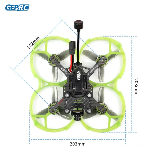 GEPRC CineLog35 Performance HD VISTA Nebula Pro 6S Cinewhoop F722-45A SPEEDX2 2105.5-2650 For RC FPV Quadcopter Freestyle Drone 5