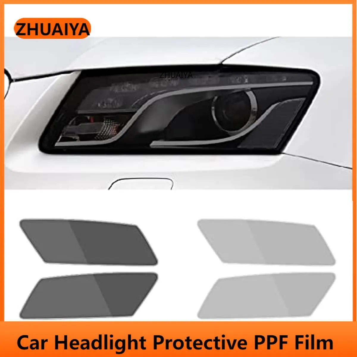 Car Headlight Protective Film,for Audi Q5 2009 2017 Car Lamp Film