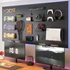 Metal Storage Hardware Tool Wall-mounted Board Tools Packaging Board DIY Multifunction Strong Bearing Capacity Professional Tool 1