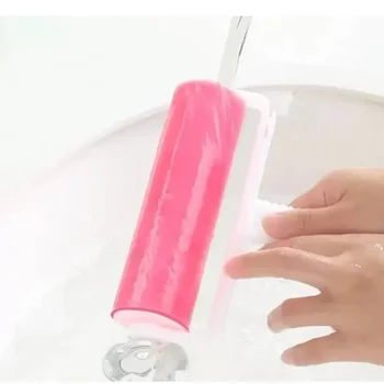 1pcs Cleaner Remover Pet Rubber Brush Home Accessory Sticking Brush Hair Picker Cleaning Reusable Roller Catcher Clothes Lint 2