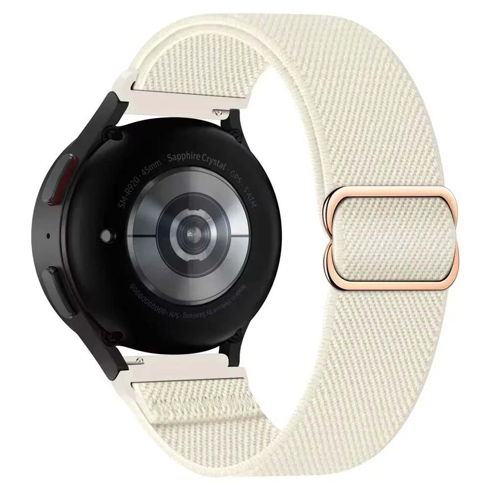 Breathable Adjustable Nylon Sports Watch Strap, 20mm/22mm