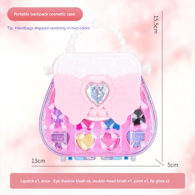 Crianças beleza maquiagem sobrancelha broca beleza princesa meninas  brinquedos moda prego brocas conjunto de jogo de maquiagem cosméticos dança  palco - AliExpress